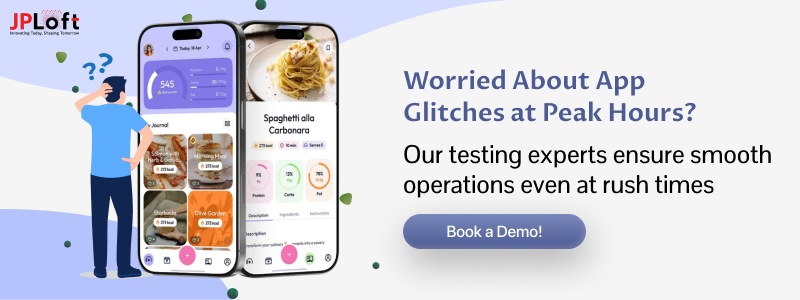 Create a Restaurant App CTA
